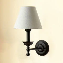 LUMEVRA - Sculptural Fabric Wall Sconce for Soft Bedside Lighting
