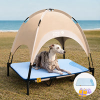 VAYLORA - Elevated Canopy Dog Bed for Cool Sheltered Rest