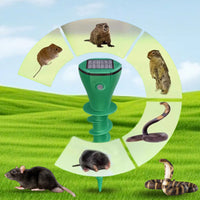 🔥Vodlans™ Solar Powered Waterproof Screw Mole Repellent