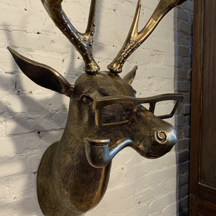 FAUNYRA - Hand-Painted Animal Wall Heads for a Playful Focal Point