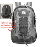 Multi Functional Outdoor Moutaineering Bag, Lightweight Travel Hiking Luggage Storage Backpack, Can Fix Hiking Poles, The Bag May Have a Slight Color Difference Due to Lighting