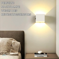 ZELVORA - Sculptural Wireless Wall Lamp With Motion Sensor
