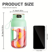FRUVIXA - Portable Rechargeable Blender for Smoothies Anywhere