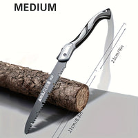 KERVANO - Folding Wood Saw for Controlled Cord-Free Cutting