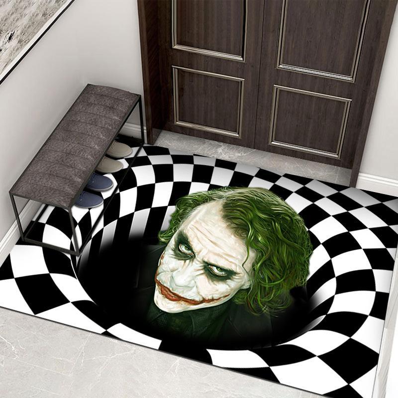CLOWVORA - Clown Illusion Doormat for a Haunting Entryway