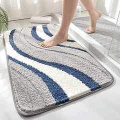 MIRELVA - Cashmere-Soft Bath Rug for Dry, Slip-Free Floors