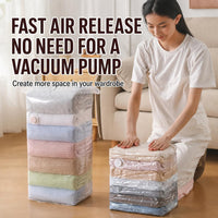 No-Pump Large Vacuum Storage Compression Bags