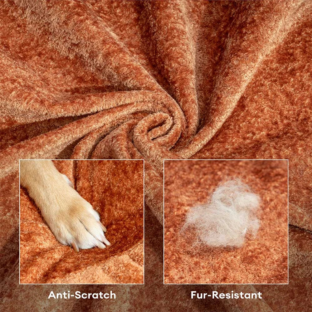 PAVLUNE - Statement Velvet Dog Bed for Cushioned Joint Support