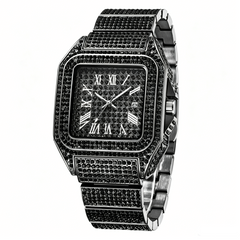 GLIMVIA - Square Rhinestone Watch That Adds Sparkle to Any Look