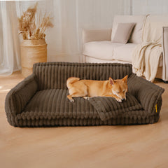 PLOVENA - Plush Orthopedic Dog Sofa for Supportive Rest