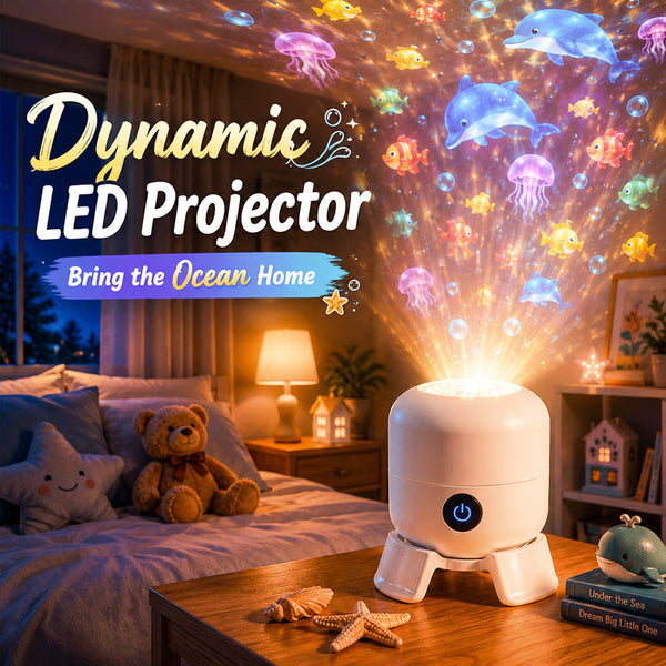 Vodlans™ Dynamic Rotating LED Projector Light
