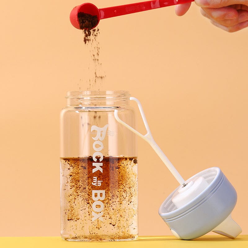 MIXELORA - Self-Stirring Bottle for Smooth Drinks On the Go