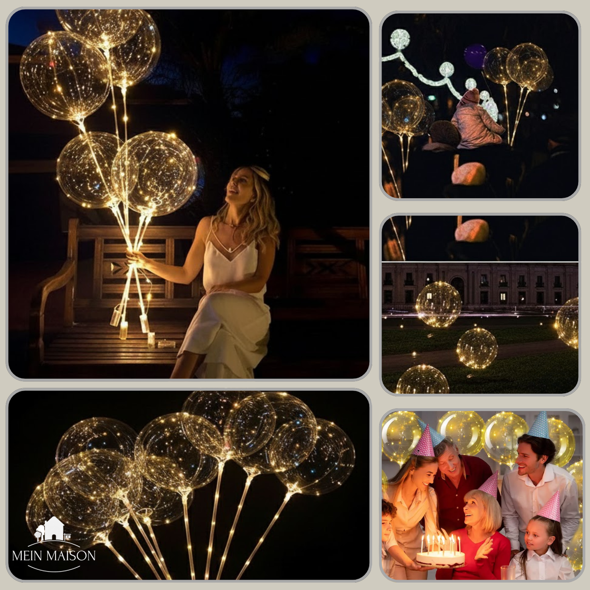 LUMORBI - Reusable LED Balloons For Statement Celebration Glow