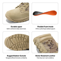 VELDRIK - Waterproof Tactical Boots for All-Day Outdoor Support