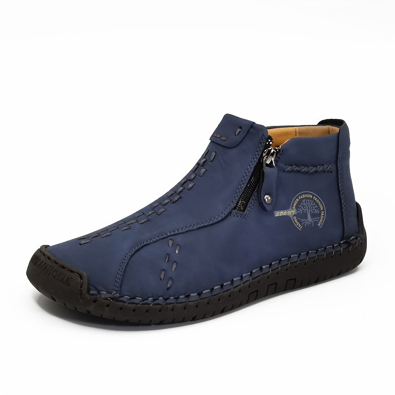 ZELVOR - Vintage Zip-Up Boots for Easy Everyday Wear