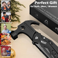 HAMVEXA - 14-In-1 Hammer Multitool for Quick Outdoor Repairs