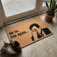 Not So Welcoming Door Mat
