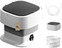 Smart Foldable 11L Mini Washing Machine – Portable Collapsible Washer for Small Loads