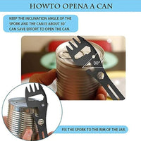 UTENSIO - 10-In-1 Camping Spork for Meals and Quick Repairs