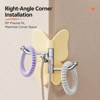 ROTAHOOK – Self-Adhesive Swivel Hook for Home Organization