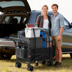 FOLVENA - Convertible Wagon Chair for Mobile Outdoor Comfort