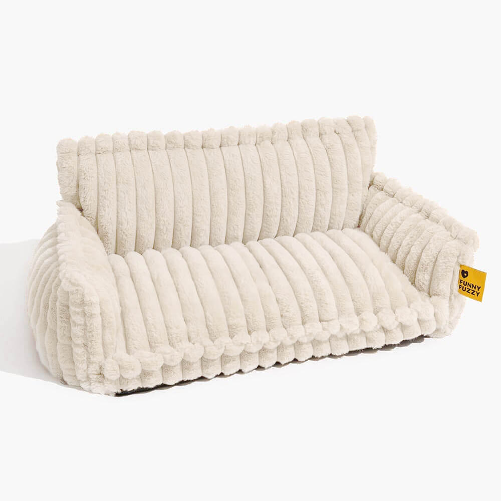 PLOVENA - Plush Orthopedic Dog Sofa for Supportive Rest