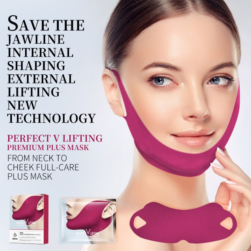 JAWLIVA - Compression Face Wrap for Temporary Chin Contouring