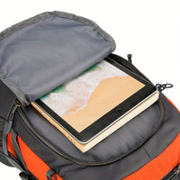 Multi Functional Outdoor Moutaineering Bag, Lightweight Travel Hiking Luggage Storage Backpack, Can Fix Hiking Poles, The Bag May Have a Slight Color Difference Due to Lighting
