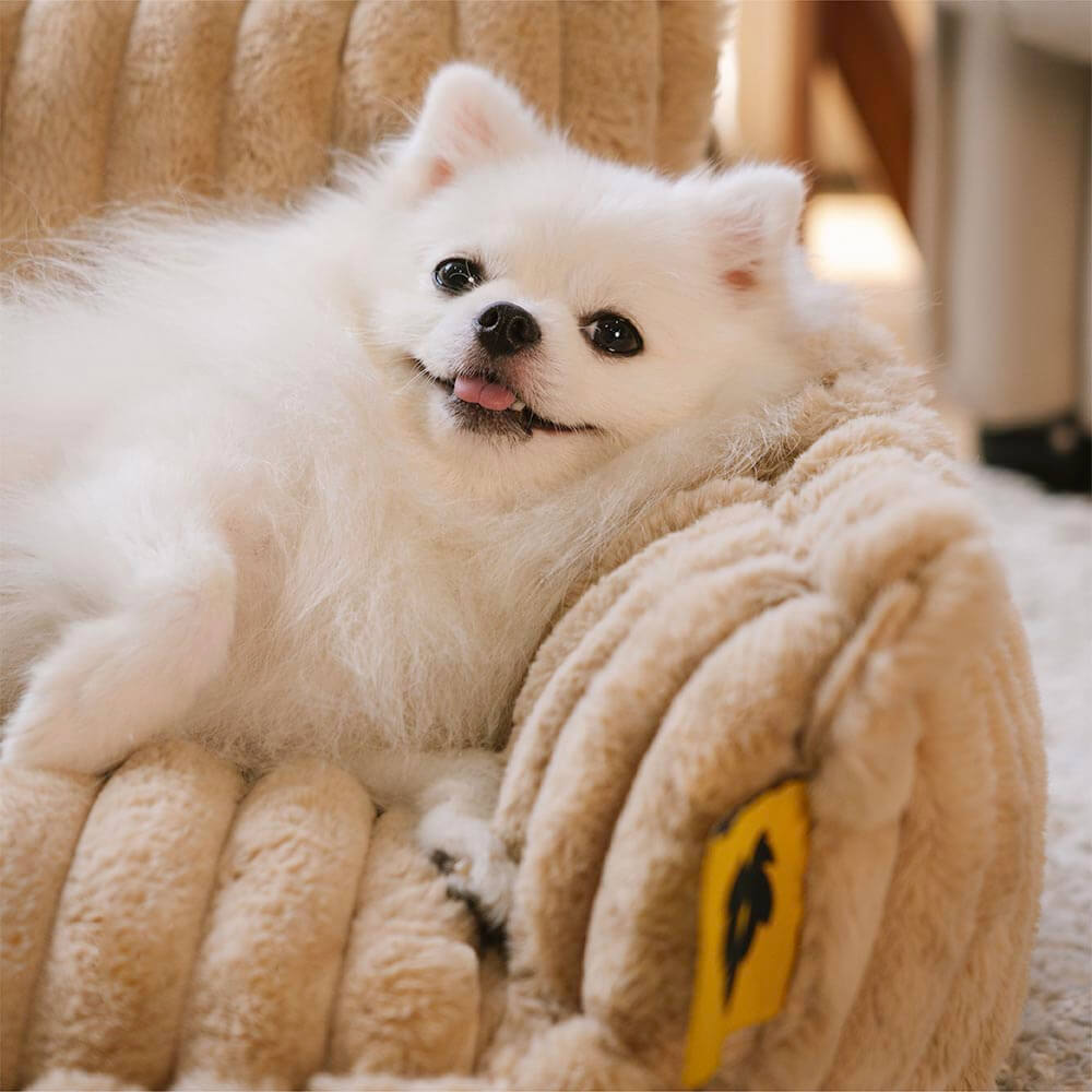 PLOVENA - Plush Orthopedic Dog Sofa for Supportive Rest