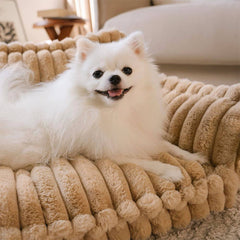 PLOVENA - Plush Orthopedic Dog Sofa for Supportive Rest