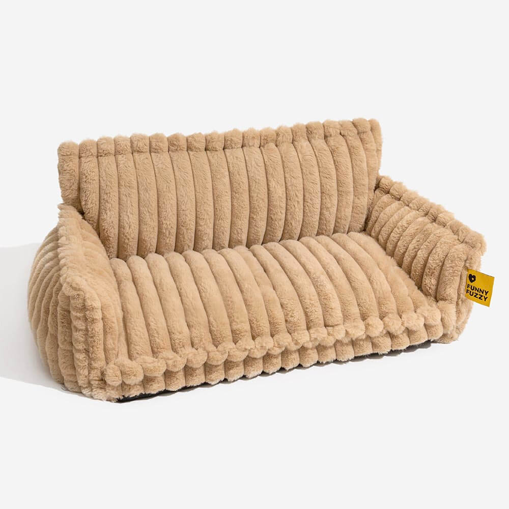 PLOVENA - Plush Orthopedic Dog Sofa for Supportive Rest