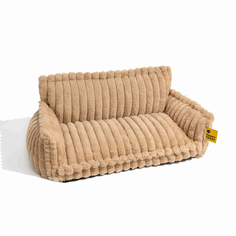 PLOVENA - Plush Orthopedic Dog Sofa for Supportive Rest