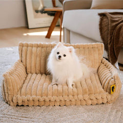 PLOVENA - Plush Orthopedic Dog Sofa for Supportive Rest