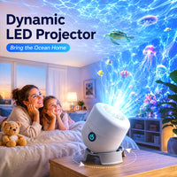 RIPPLELIGHT – Rotating LED Ambient Projector for Calming Atmospheres