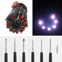 LUMVEXA - Illuminated 8-in-1 Screwdriver for Secure Furniture
