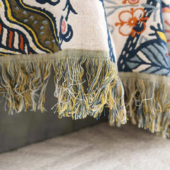 FLORAVYN - Reversible Floral Cotton Throw That Elevates Any Sofa