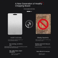 TITANCLEAN - Stainless Steel Cutting Board for Hygienic Food Prep