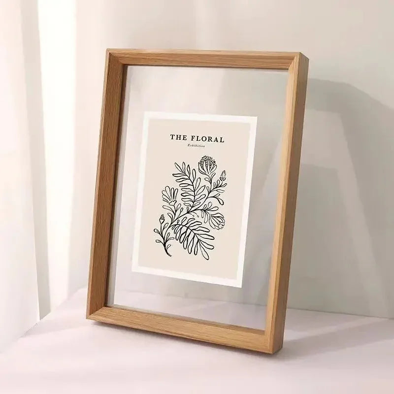 VELUNOR - Wooden Floating Frame for Gallery-Style Displays