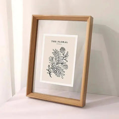 VELUNOR - Wooden Floating Frame for Gallery-Style Displays