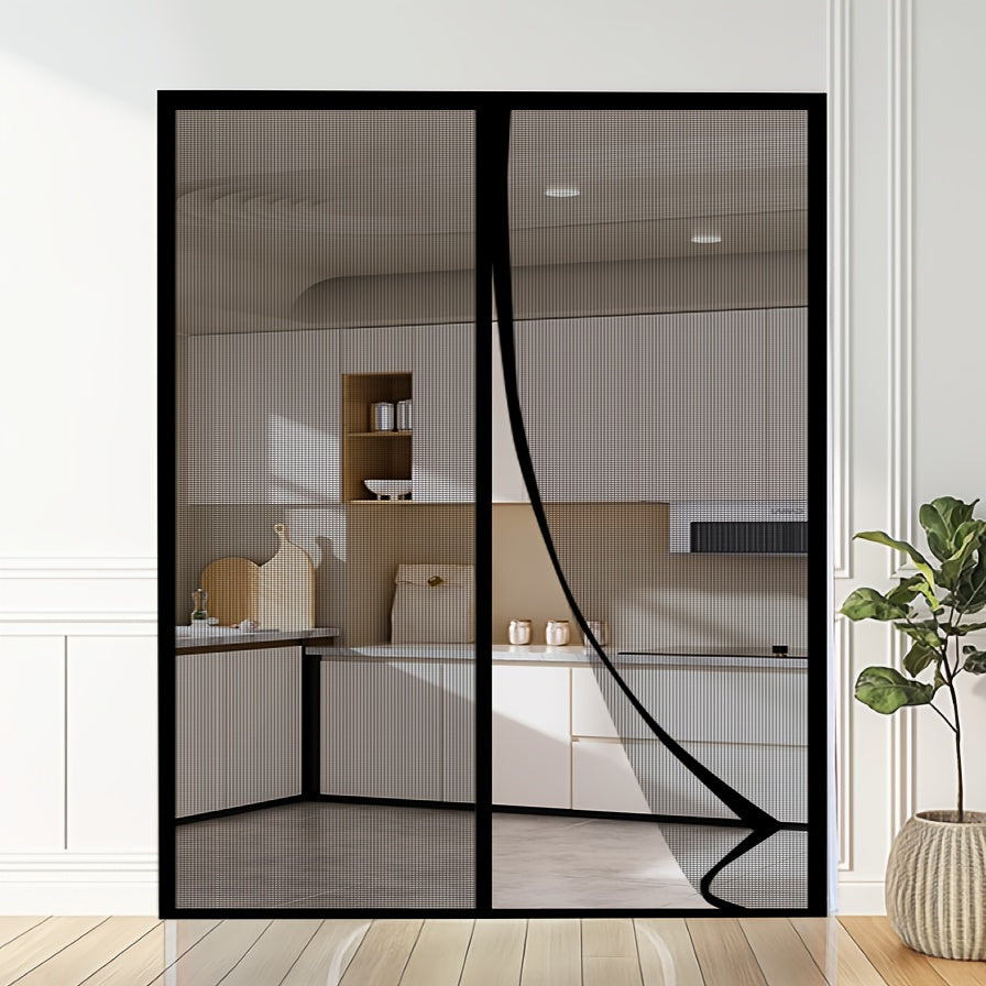 MAGNASEAL – Magnetic Mosquito Mesh Door Curtain for Hands-Free Insect Protection