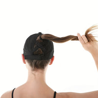VELIQO - Quick-Dry Ponytail Cap for Comfortable Outdoor Wear