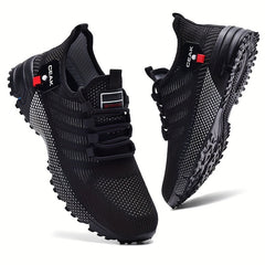 AERLIVO - Men's Breathable Mesh Sneakers for Cushioned Comfort