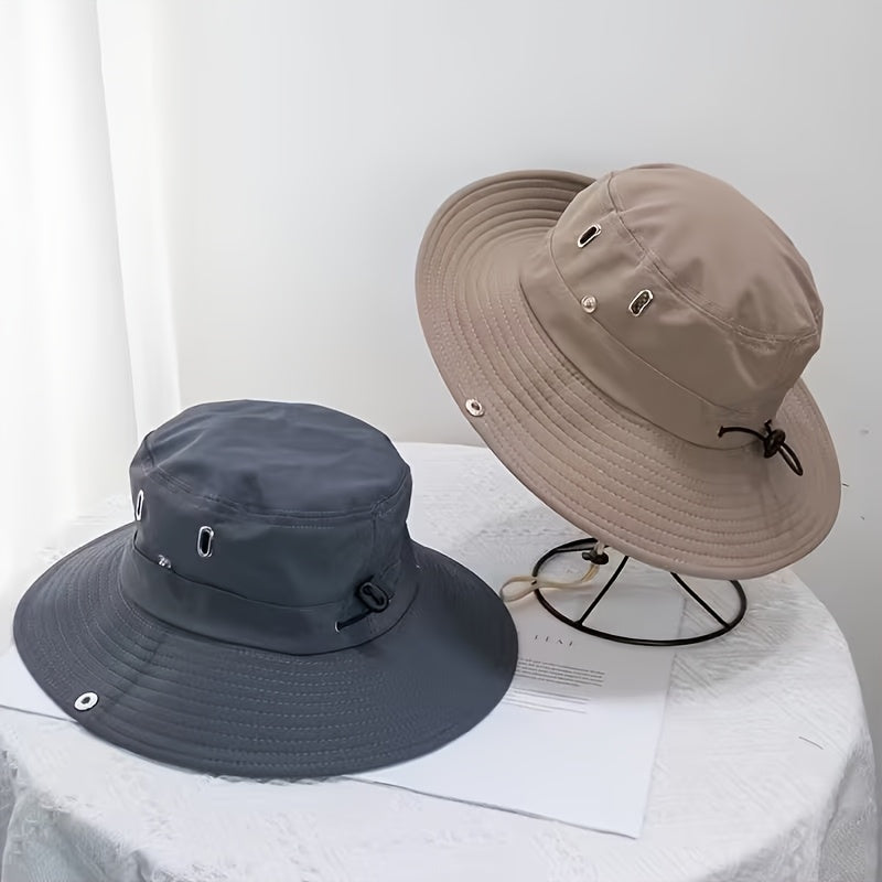 TREKIVA - Quick-Dry Bucket Hat for Windproof Sun Protection