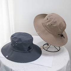 TREKIVA - Quick-Dry Bucket Hat for Windproof Sun Protection