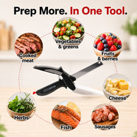 SNIVORA - 2-In-1 Kitchen Scissors for Faster, Cleaner Prep