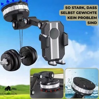 Handyhalterung Auto GripTech | Starke Saugnapf-Haftung | 360° Rotation | Einhandbedienung