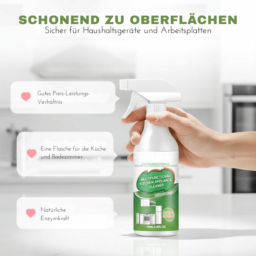 ZYMVORA - Enzyme Cleaning Spray for Effortless Grease Removal