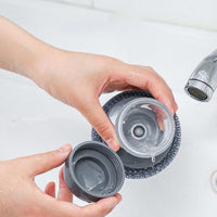 BRISTIVA - Soap-Dispensing Dish Brush for Faster Cleanup