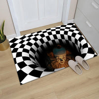 CLOWVORA - Clown Illusion Doormat for a Haunting Entryway