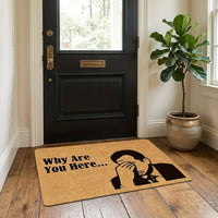 Not So Welcoming Door Mat